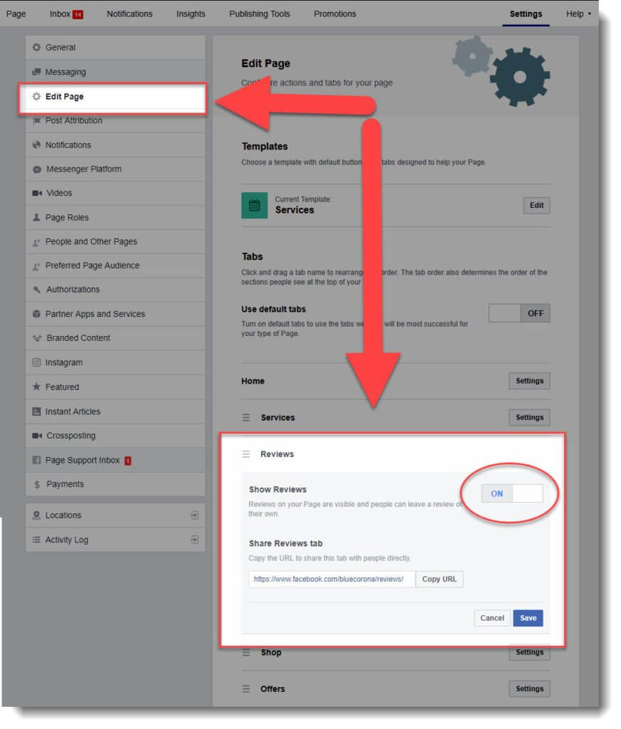 how to remove fake facebook reviews from my page