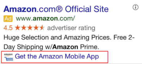 example of PPC click to call ad extension
