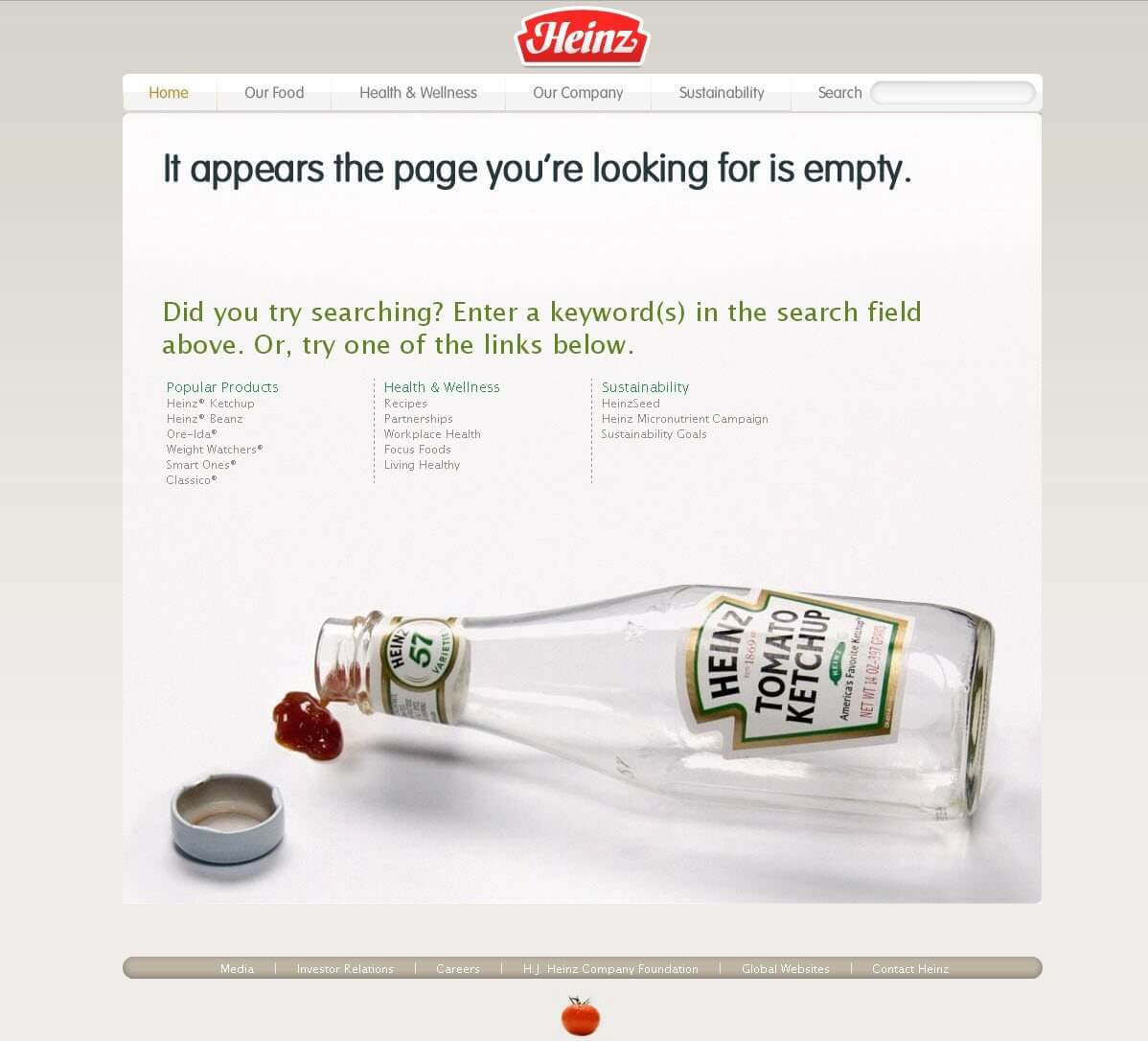 Good 404 page example 1
