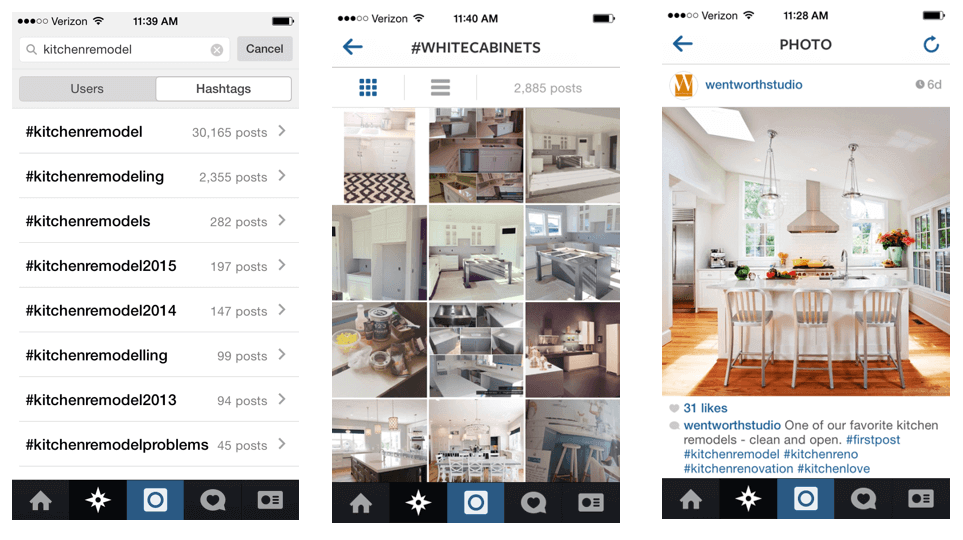 instagram marketing and social media advertising on mobile devices