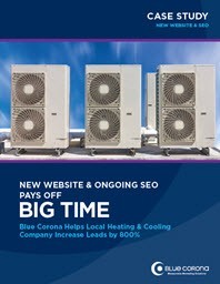 Benefits of ongoing SEO for HVAC Case Study
