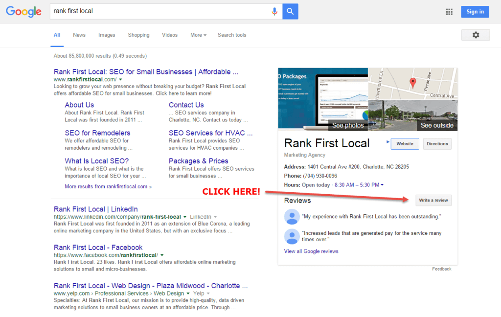 how to get google review links after google plus update
