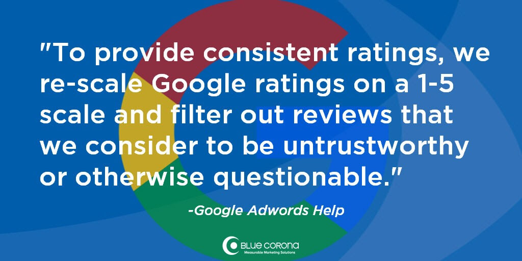 seller ratings on PPC ads in Adwords