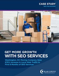 SEO Services for Mover Case Study Image