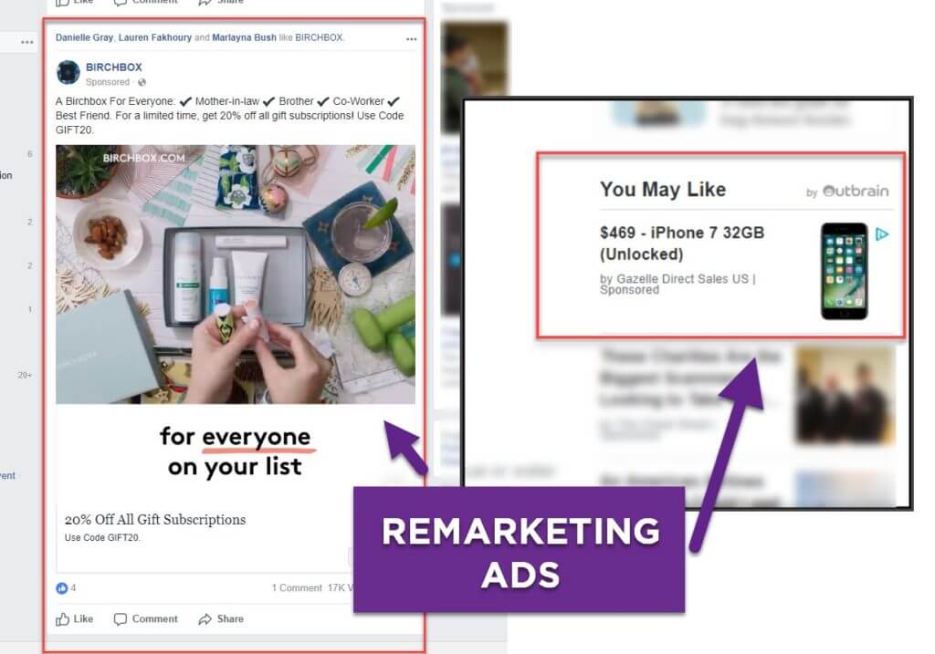 how to do remarketing on google adwords. remarketing examples of ads on other websites