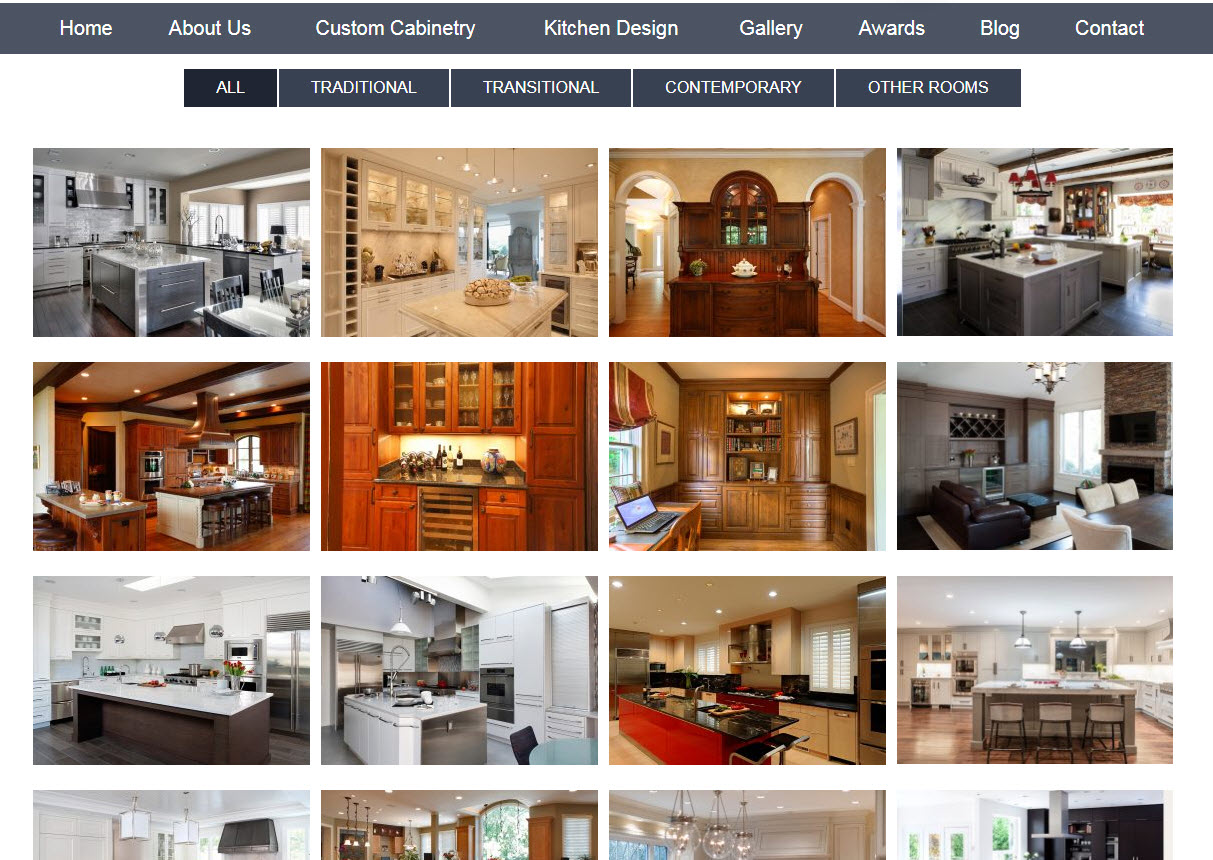 get more remodeling leads with a gallery page