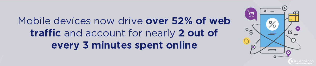 financial services marketing trend: mobile accounts for 2 out of every 3 minutes spent online