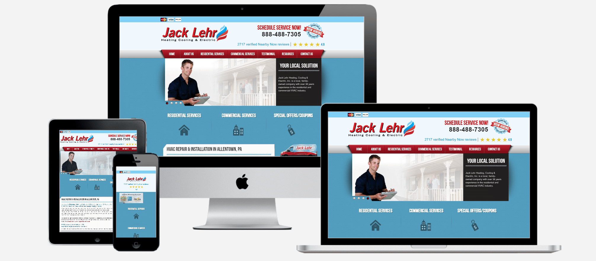 examples of the best electrician websites and electrical website designs