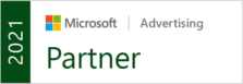 Microsoft Advertising 2021 partner badge