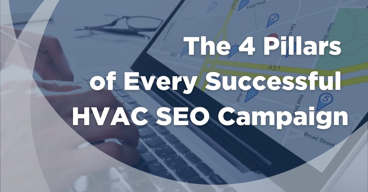 4 pillars of HVAC SEO campaigns