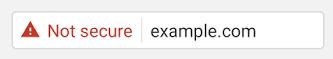 Chrome Not Secure Warning for non-HTTPS websites