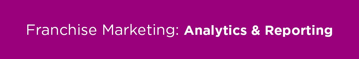 analytics and reporting for a diigital marketing plan