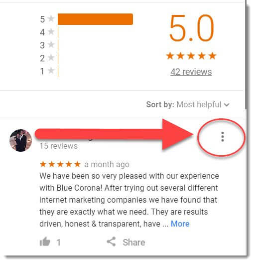 how do i delete a google review? remove a google review