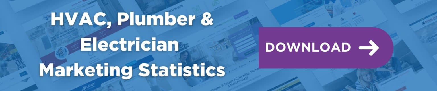 HVAC, plumber, and electrician marketing benchmarks